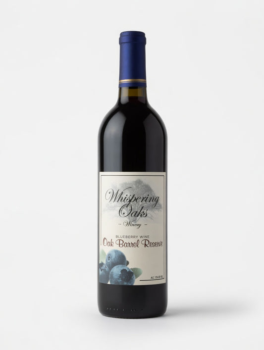 Oak Barrel Reserve Blueberry Wine