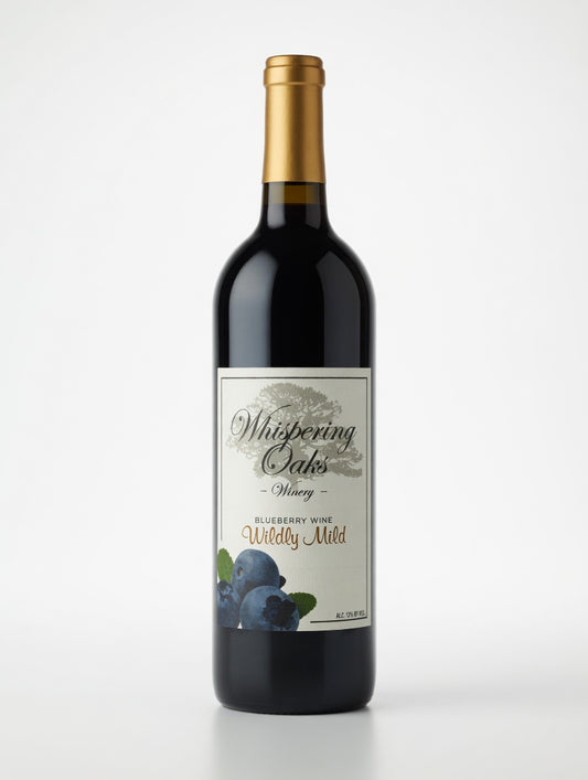 Wildly Mild Blueberry Wine
